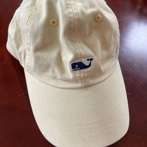 Light yellow Vineyard vines baseball hat